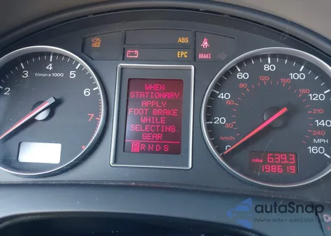 2004 Audi A4 1.8T из США, поврежденный, VIN WAUJC68E34A178044